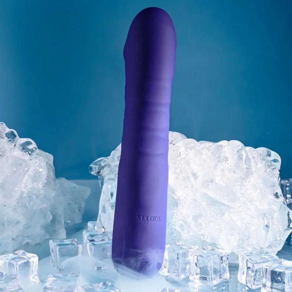 Selopa AMBITION -  17 cm USB Rechargeable Thrusting Vibrator Selopa Discreet Intimate Essentials.