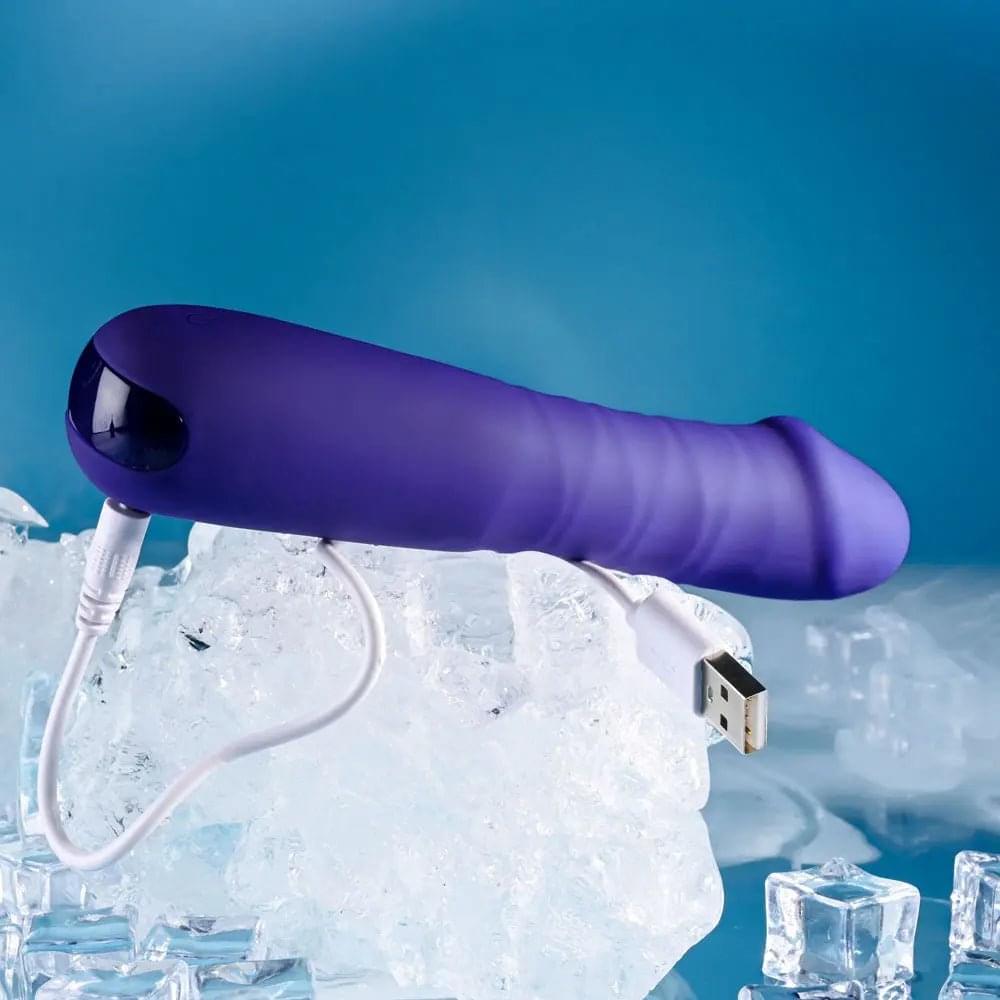 Selopa AMBITION -  17 cm USB Rechargeable Thrusting Vibrator Selopa Discreet Intimate Essentials.