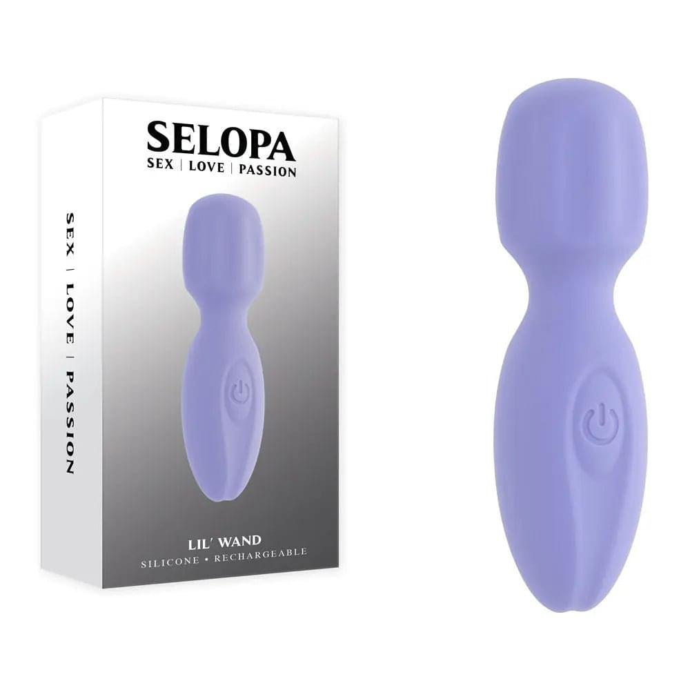 Selopa LIL' WAND -  11 cm USB Rechargeable Massage Wand Selopa Discreet Intimate Essentials.