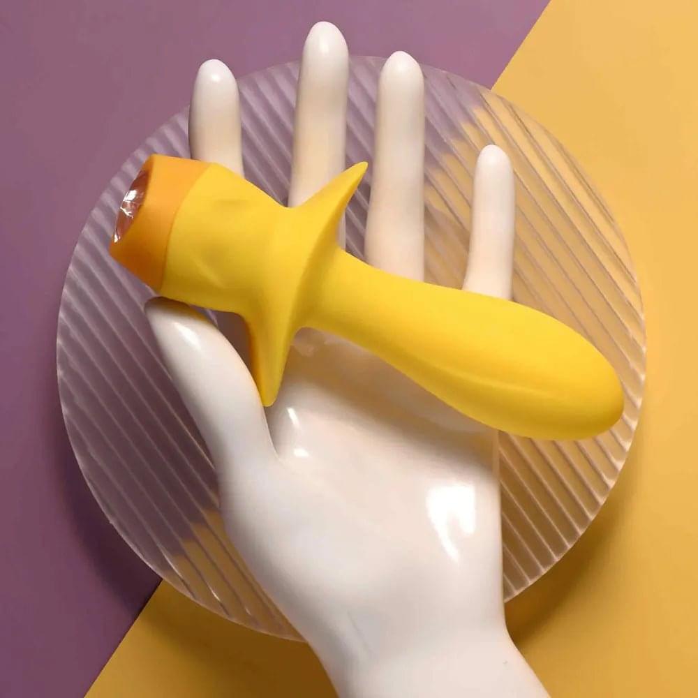 Selopa MELLOW  -  13.5 cm USB Rechargeable Vibrating Anal Plug Selopa Discreet Intimate Essentials.
