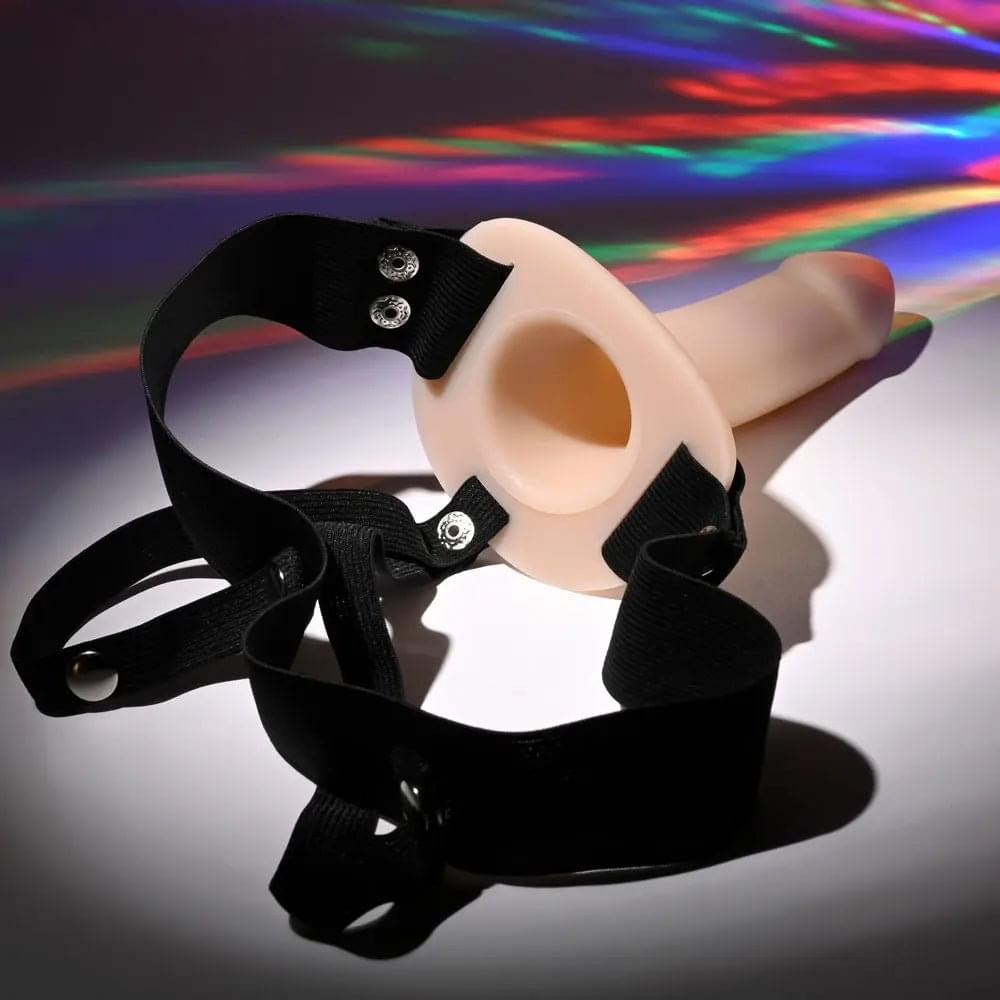 Selopa OUR FIRST HOLLOW STRAP ON LIGHT -  16.3 cm Hollow Strap-On Selopa Discreet Intimate Essentials.