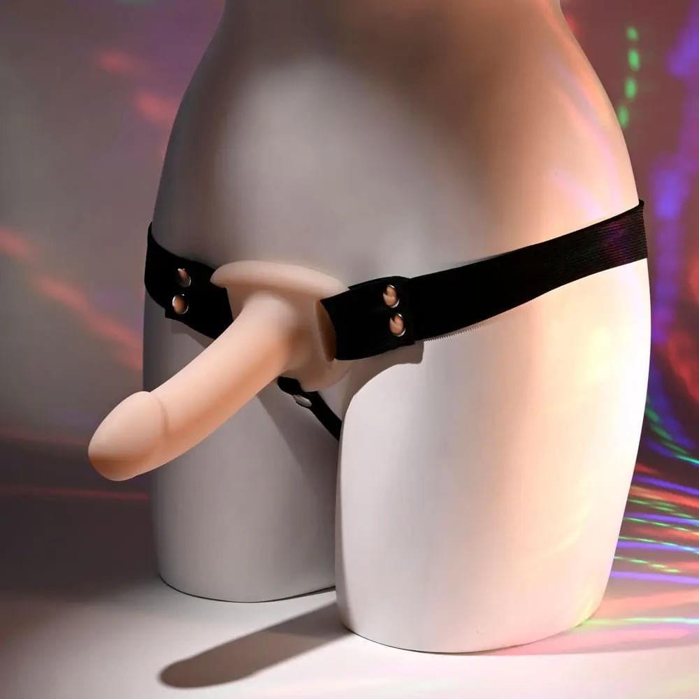 Selopa OUR FIRST HOLLOW STRAP ON LIGHT -  16.3 cm Hollow Strap-On Selopa Discreet Intimate Essentials.