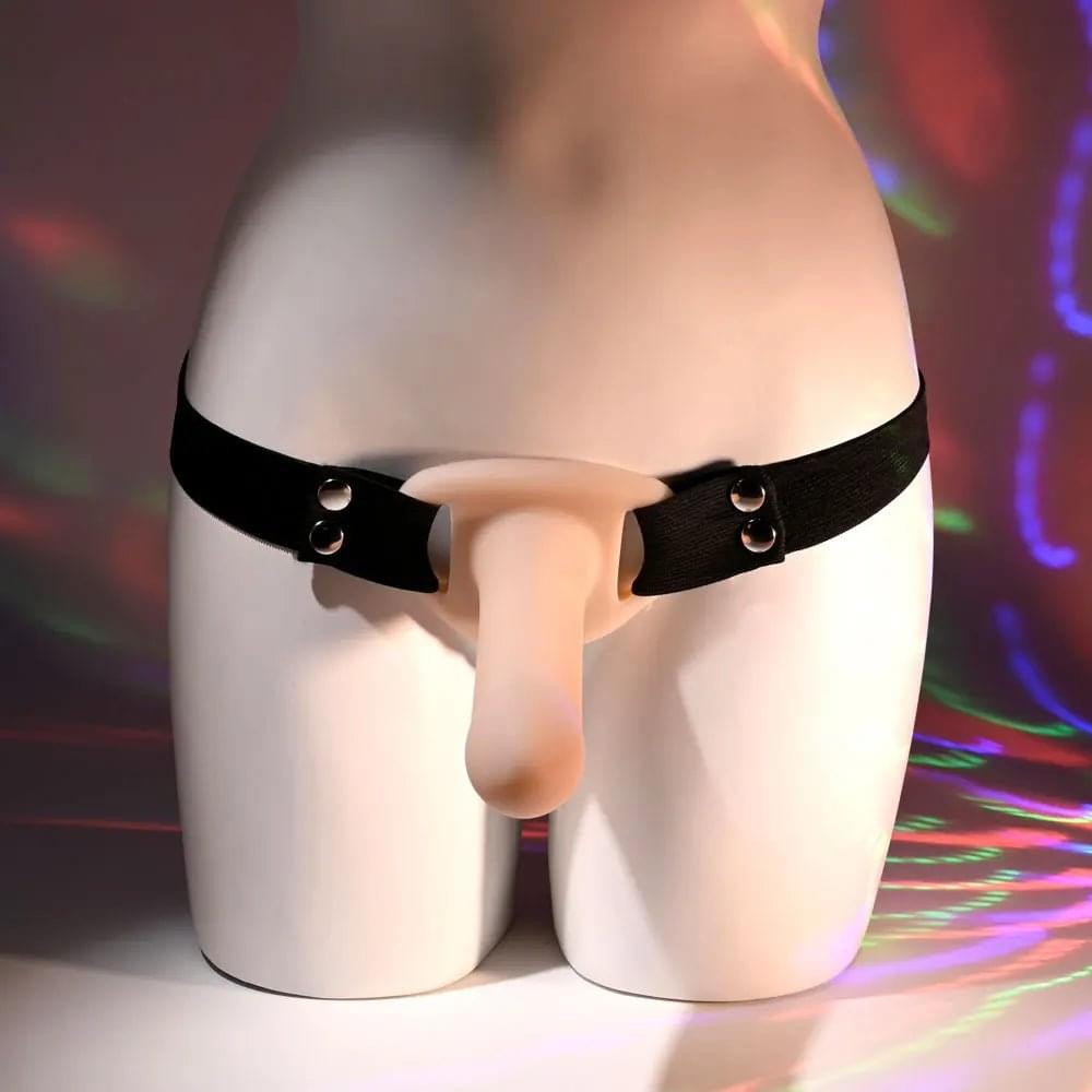 Selopa OUR FIRST HOLLOW STRAP ON LIGHT -  16.3 cm Hollow Strap-On Selopa Discreet Intimate Essentials.