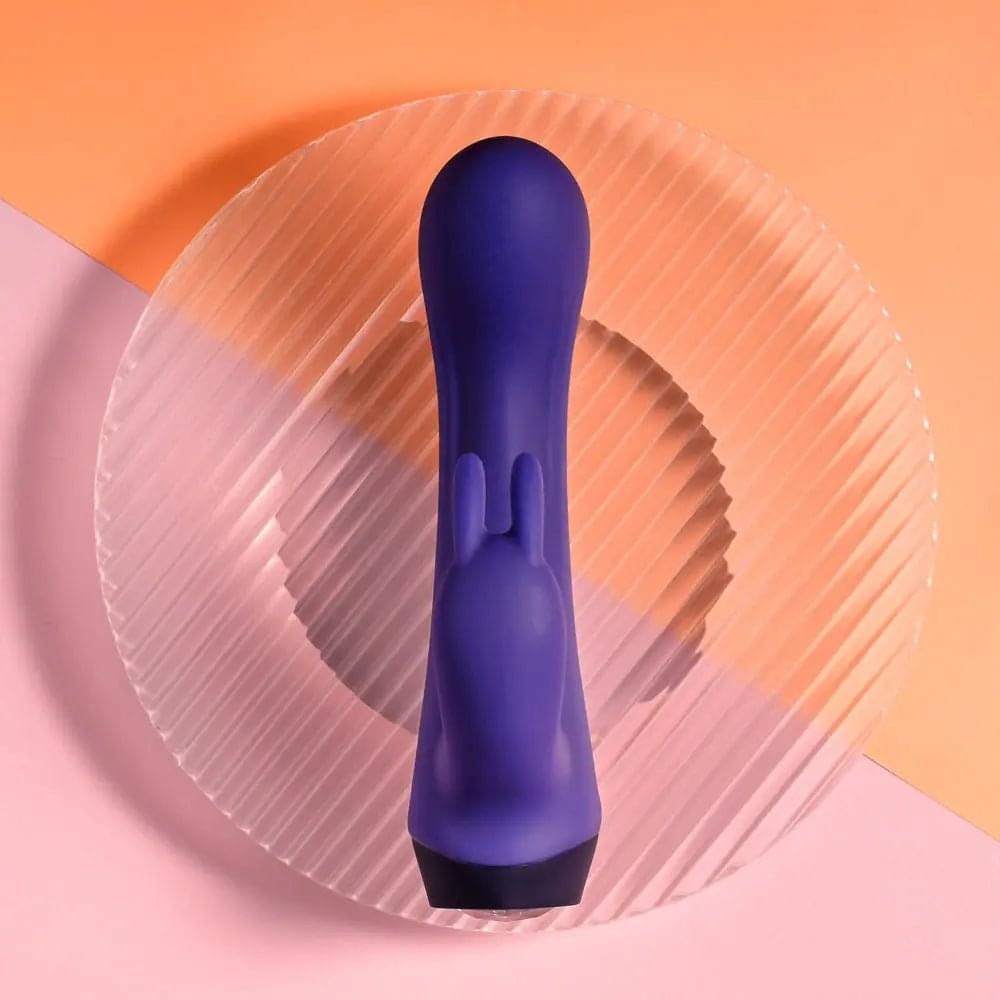 Selopa PLUM JOB -  13.5 cm USB Rechargeable Rabbit Vibrator Selopa Discreet Intimate Essentials.