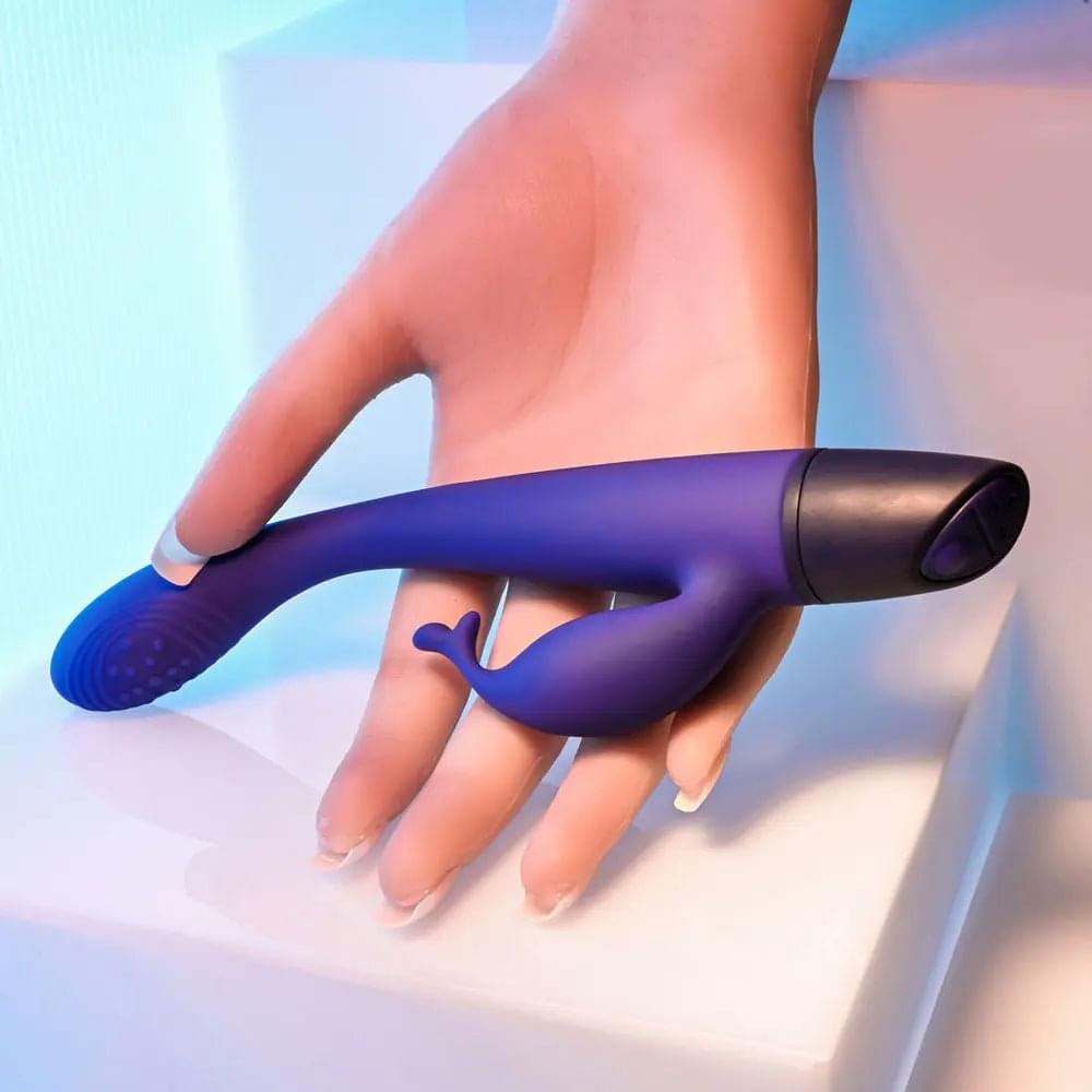Selopa PLUM PASSION -  18.3 cm USB Rechargeable Rabbit Vibrator Selopa Discreet Intimate Essentials.
