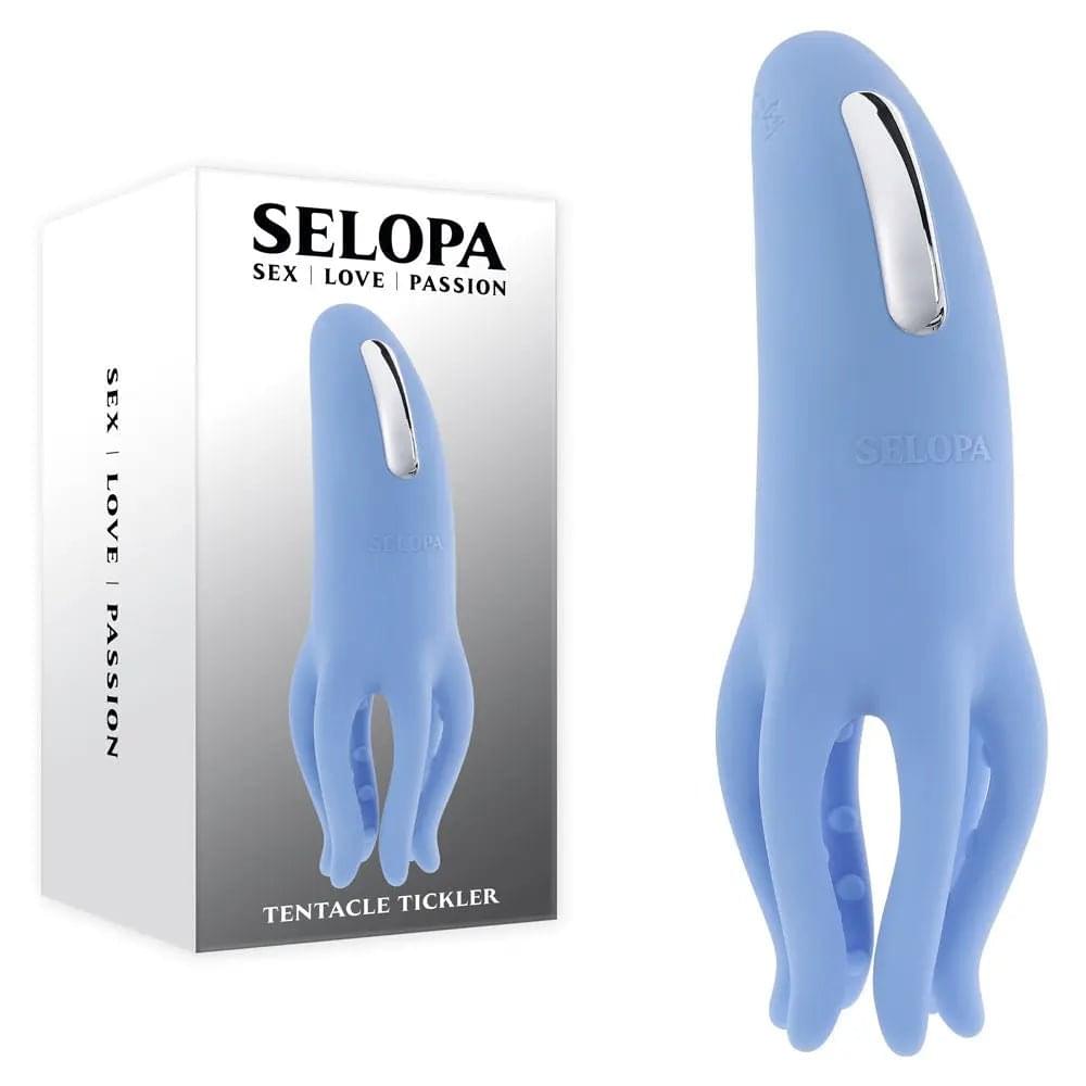 Selopa TENTACLE TICKLER -  USB Rechargeable Vibrating Stimulator Selopa Discreet Intimate Essentials.
