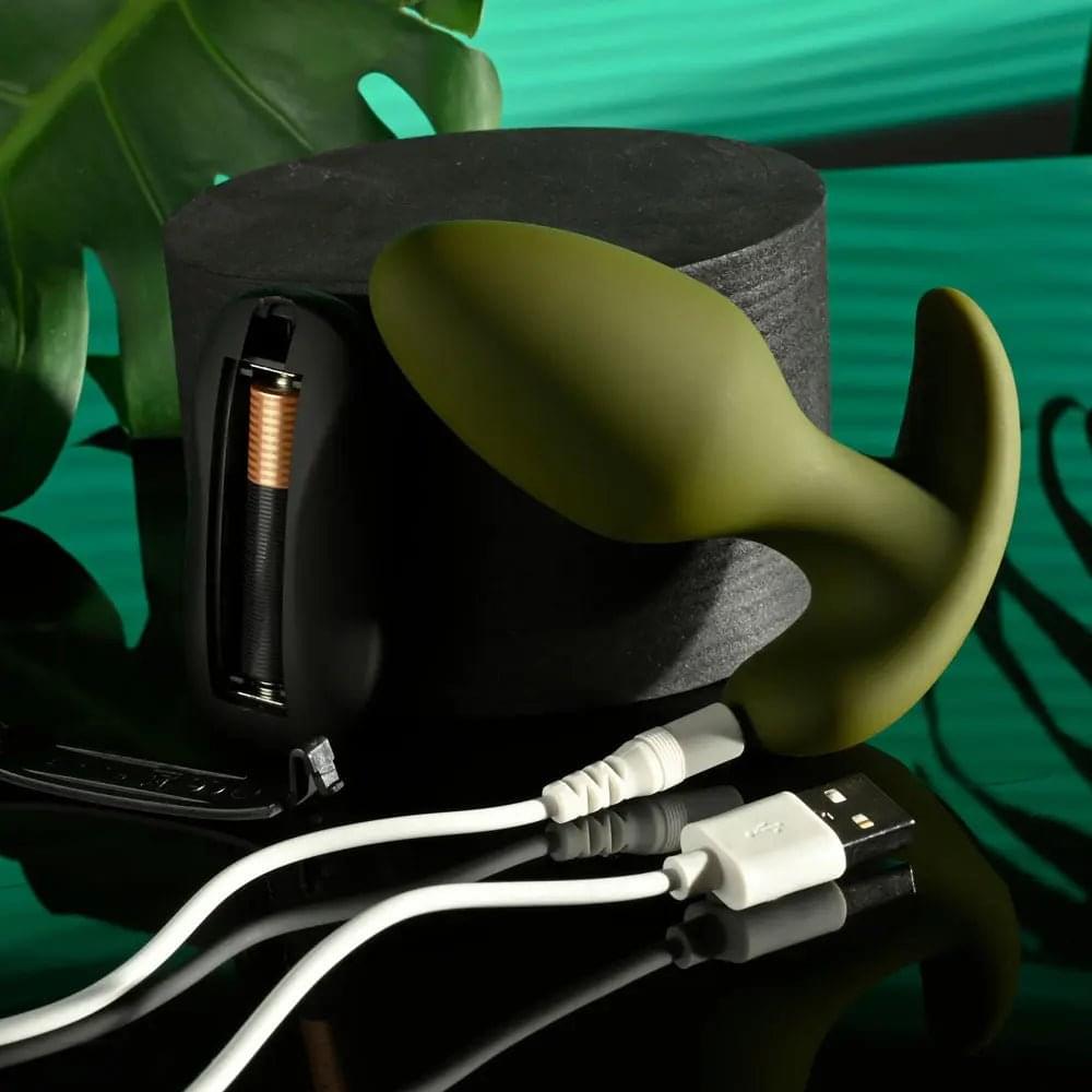 Selopa THE COLONEL -  10.1 cm USB Rechargeable Vibrating Butt Plug with Wireless Remote Selopa Discreet Intimate Essentials.
