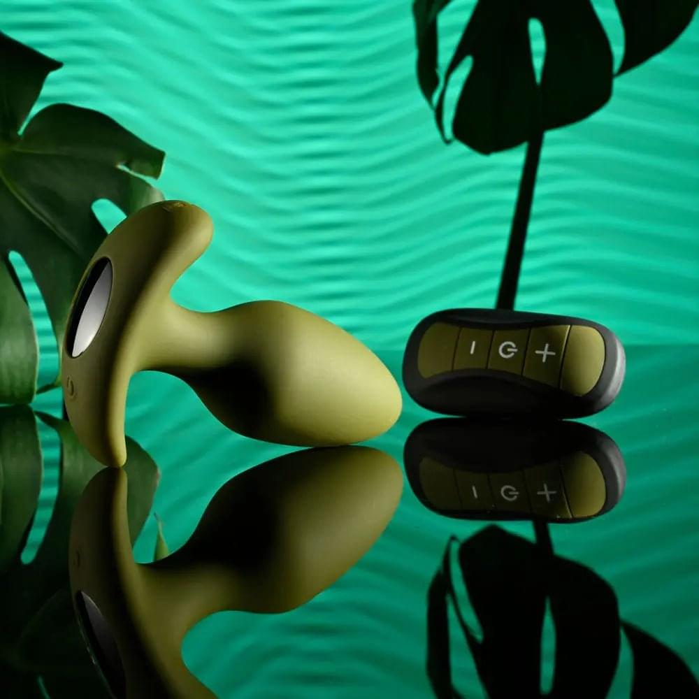 Selopa THE COLONEL -  10.1 cm USB Rechargeable Vibrating Butt Plug with Wireless Remote Selopa Discreet Intimate Essentials.