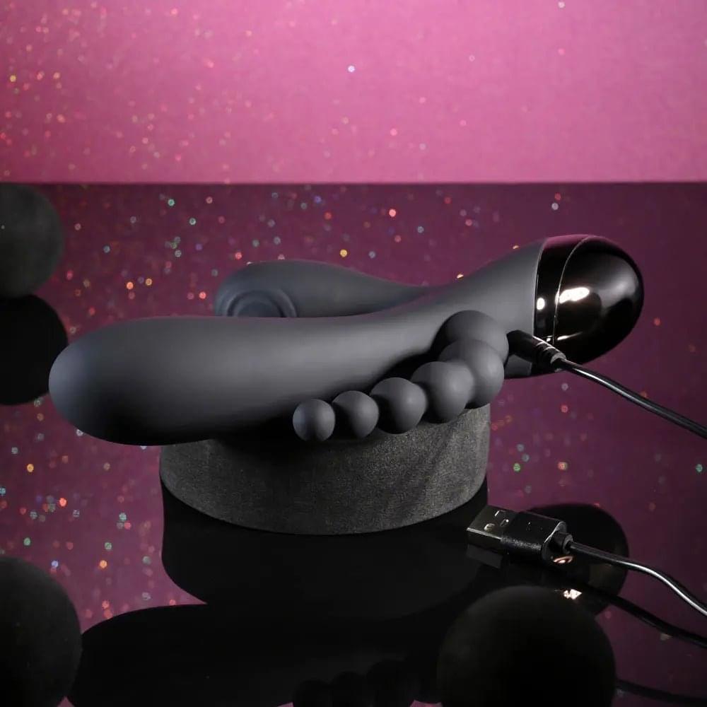 Selopa TRIPLE ACES -  19.7 cm USB Rechargeable Triple Stimulator Vibrator Selopa Discreet Intimate Essentials.