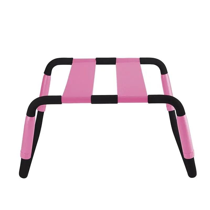 Sex Chair Adjustable Height Pink PU Seat Daytona Discreet Intimate Essentials.