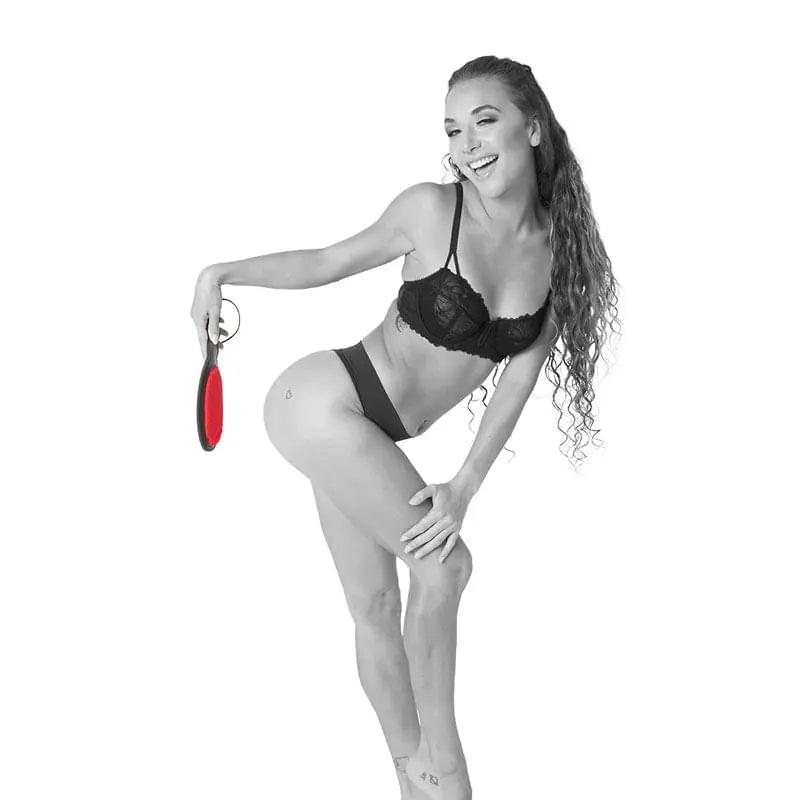 Sex & Mischief Amor Paddle - /Black Spanking Paddle Sportsheets Discreet Intimate Essentials.