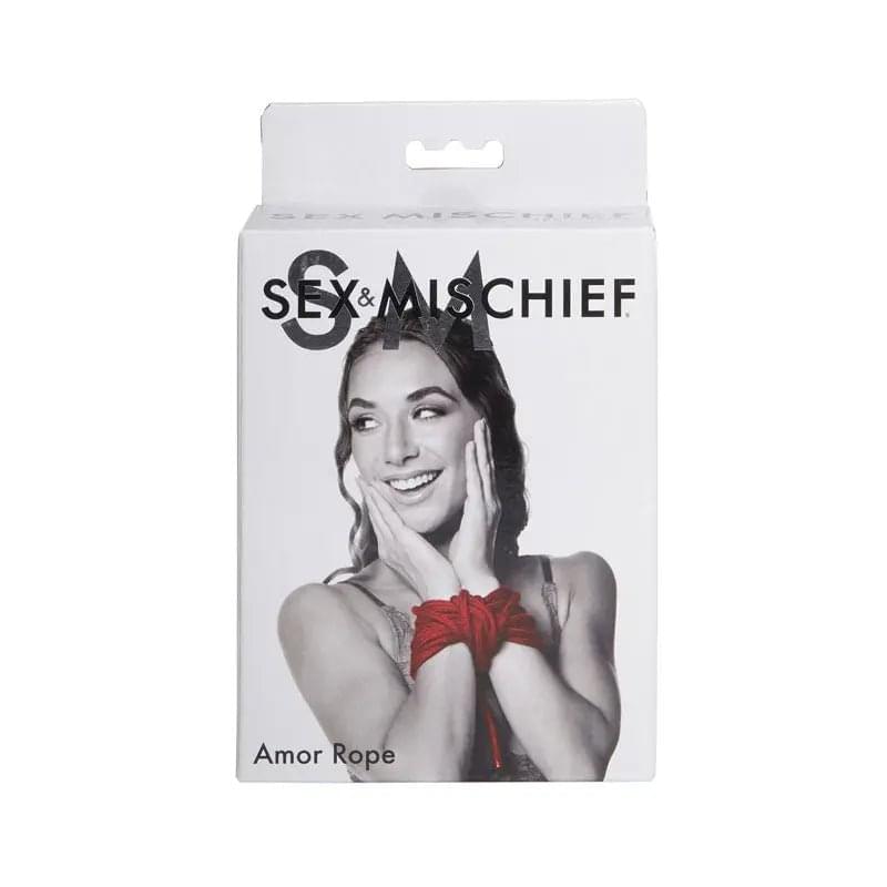 Sex & Mischief Amor Rope - 2  Bondage Ropes - 4.5 m Lengths Sportsheets Discreet Intimate Essentials.