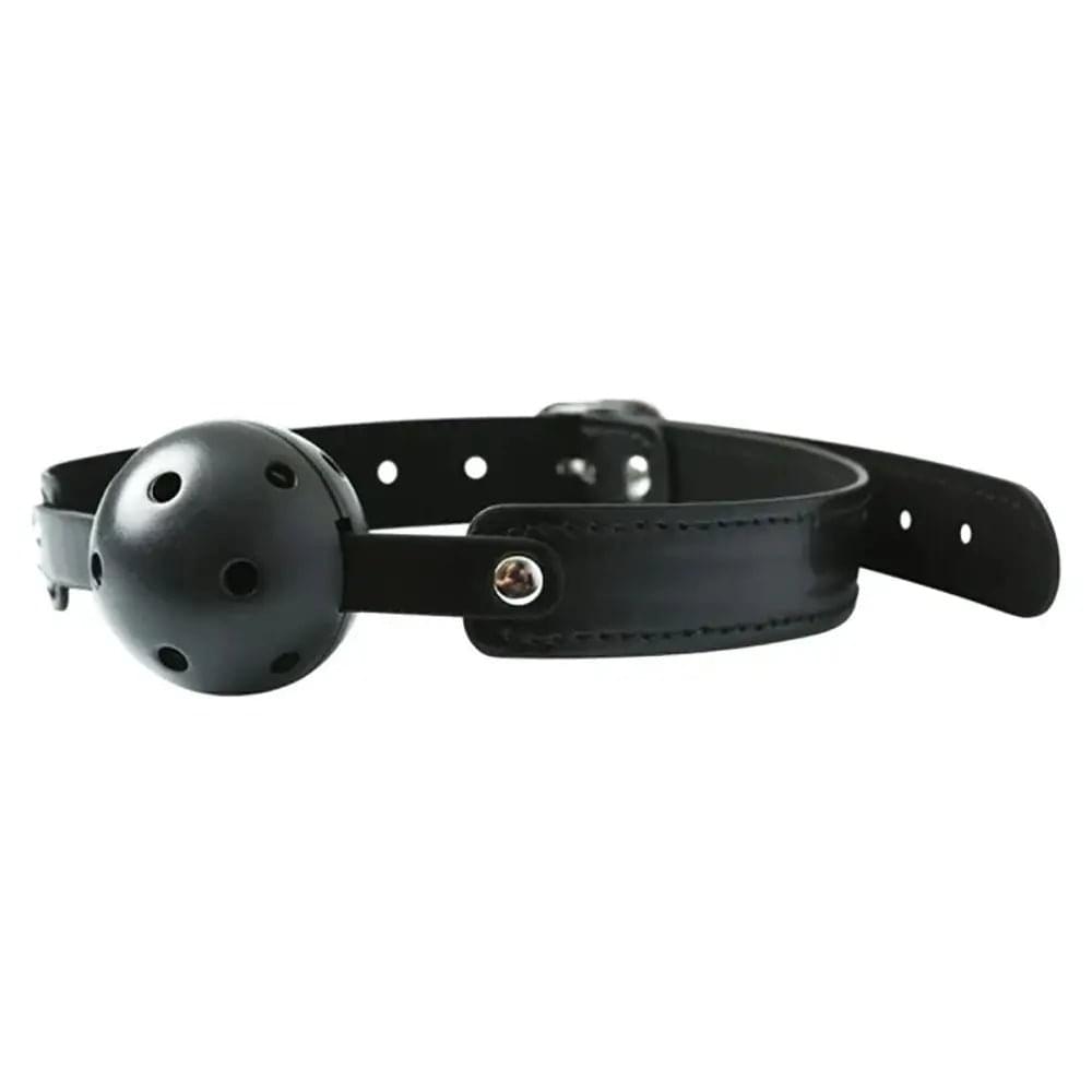 Sex & Mischief Breathable Ball Gag -  Mouth Restraint Sportsheets Discreet Intimate Essentials.