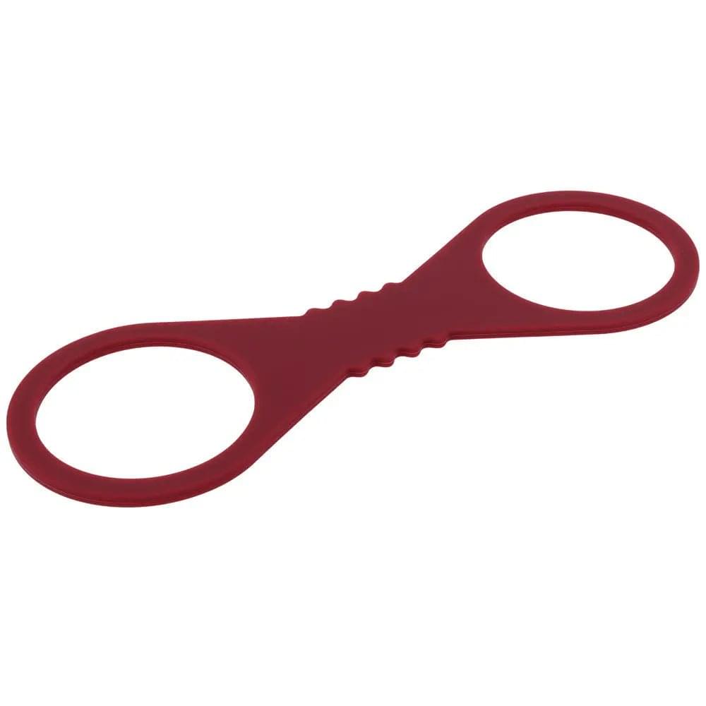 Sex & Mischief Enchanted Large Silicone Cuffs - Burgundy Large Restraints Sportsheets Discreet Intimate Essentials.