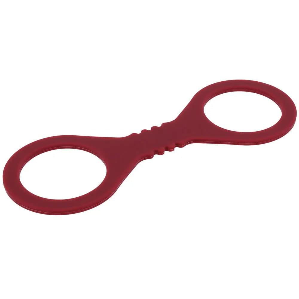 Sex & Mischief Enchanted Small Silicone Cuffs - Burgundy Small Restraints Sportsheets Discreet Intimate Essentials.