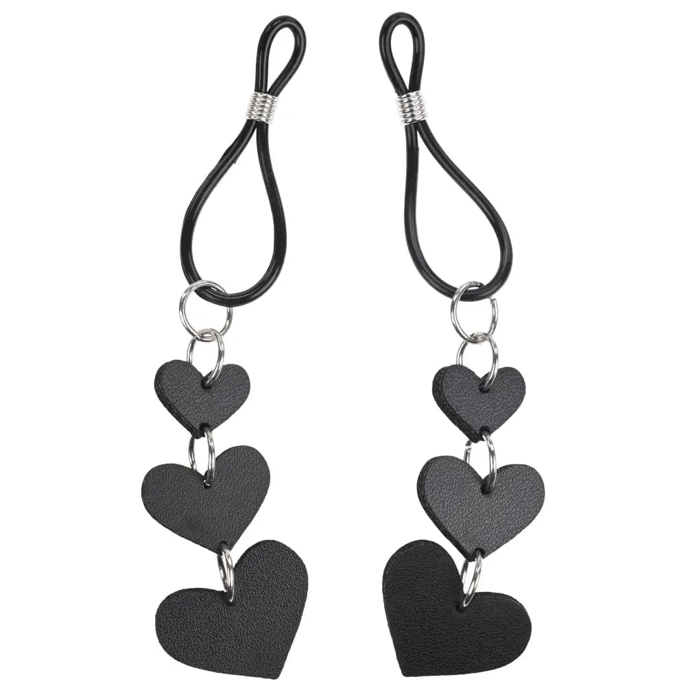 Sex & Mischief Heart Nipple Ties -  Nipple Restraints - Set of 2 Sportsheets Discreet Intimate Essentials.