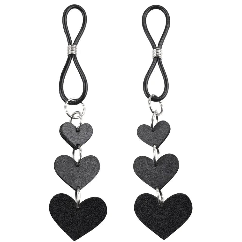 Sex & Mischief Heart Nipple Ties -  Nipple Restraints - Set of 2 Sportsheets Discreet Intimate Essentials.