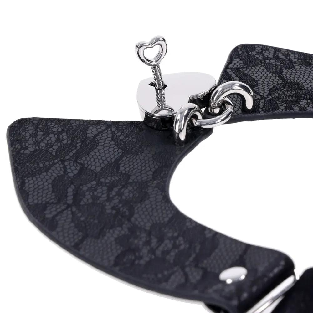 Sex & Mischief Heartbound Lace Day Collar -  Submission Collar Sportsheets Discreet Intimate Essentials.