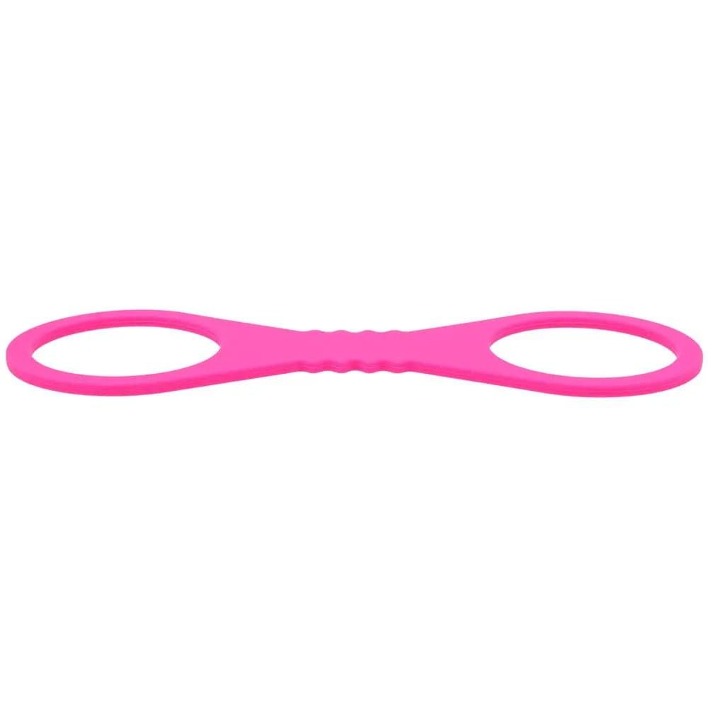 Sex & Mischief Large Hot  Silicone Cuffs - Hot  Large Restraints Sportsheets Discreet Intimate Essentials.