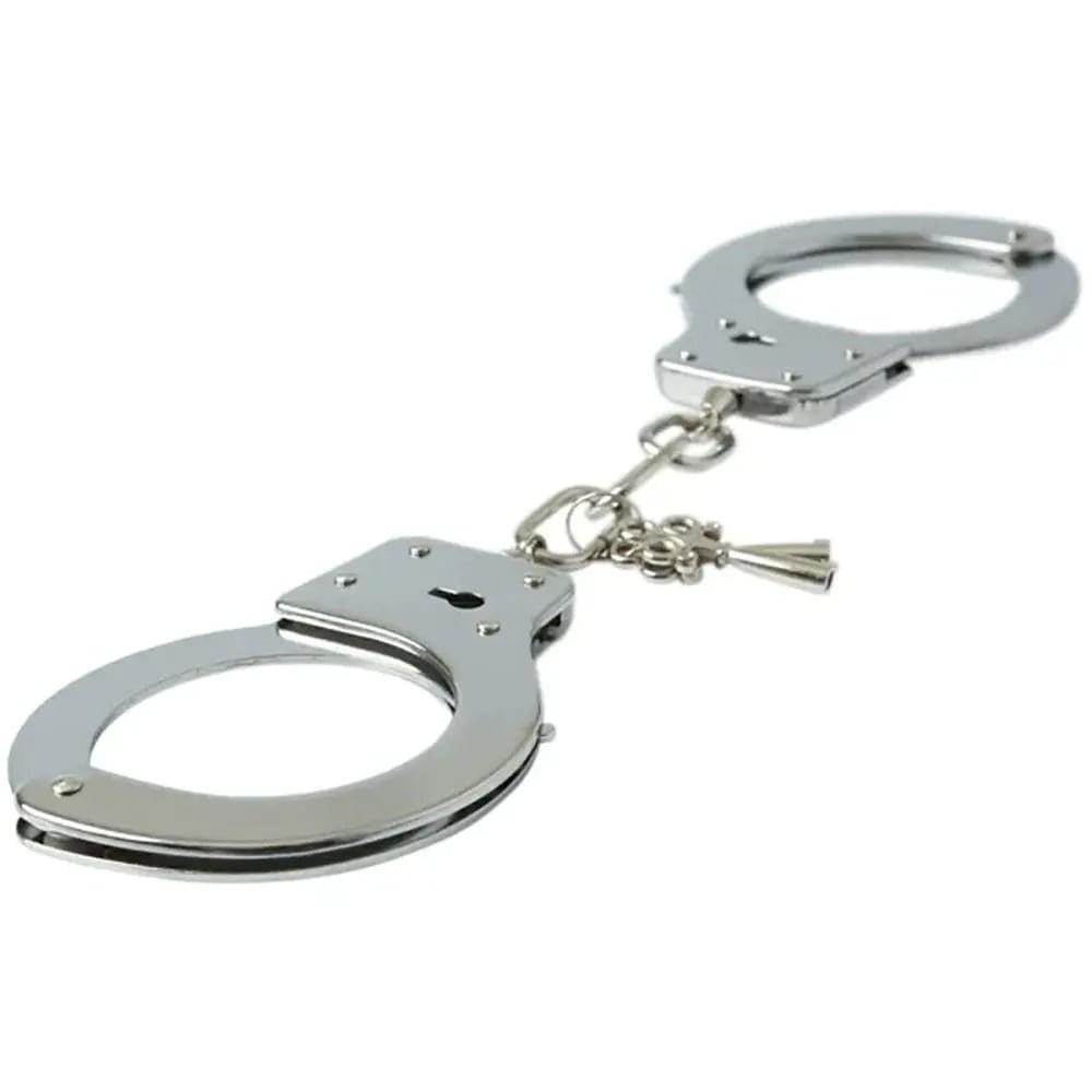 Sex & Mischief Metal Handcuffs - Metal Restraints Sportsheets Discreet Intimate Essentials.