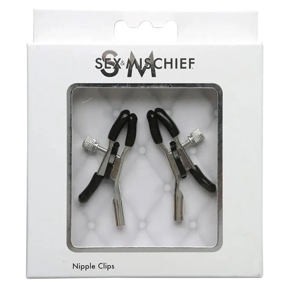 Sex & Mischief Nipple Clips - Set of 2 Sportsheets Discreet Intimate Essentials.