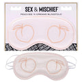 Sex & Mischief Peaches n CreaMe Blindfold - Peach Eyemask Sportsheets Discreet Intimate Essentials.
