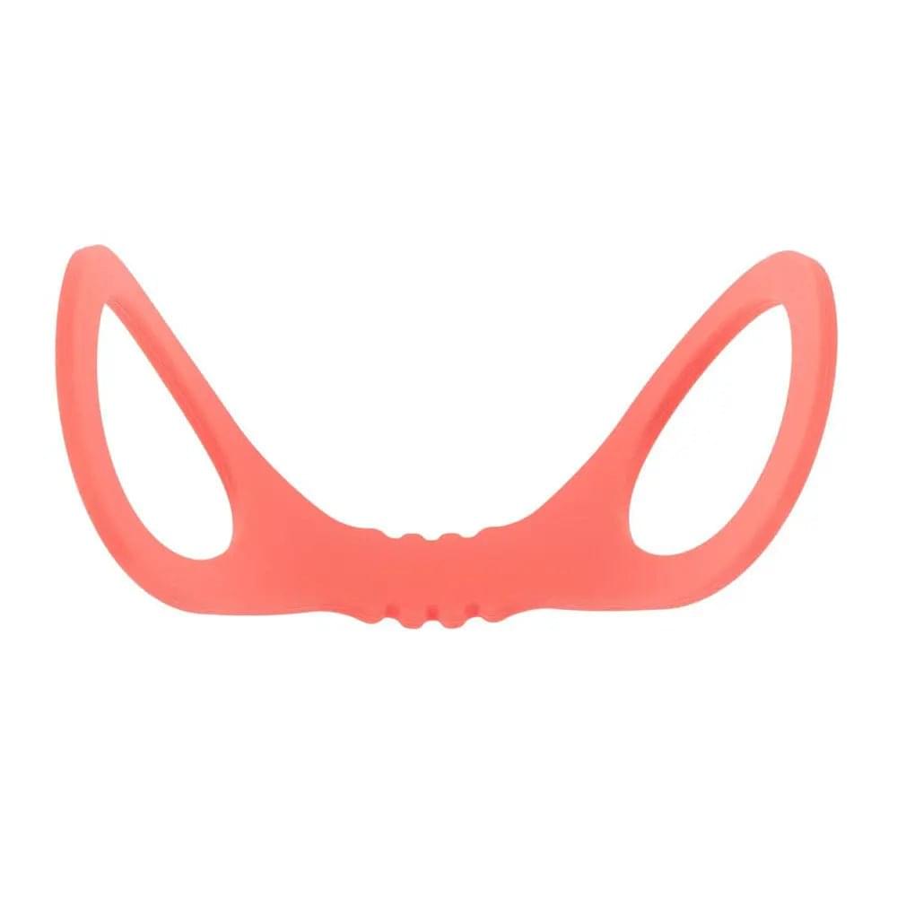 Sex & Mischief Peaches n CreaMe Small Silicone Cuffs - Peach Silicone Restraints Sportsheets Discreet Intimate Essentials.