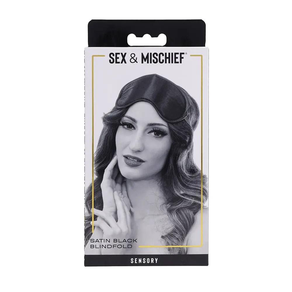 Sex & Mischief Satin Blindfold  -  Blindfold Sportsheets Discreet Intimate Essentials.