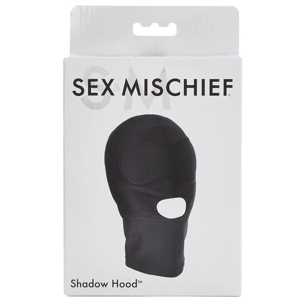Sex & Mischief Shadow Hood -  Hood with Mouth Opening Sportsheets Discreet Intimate Essentials.