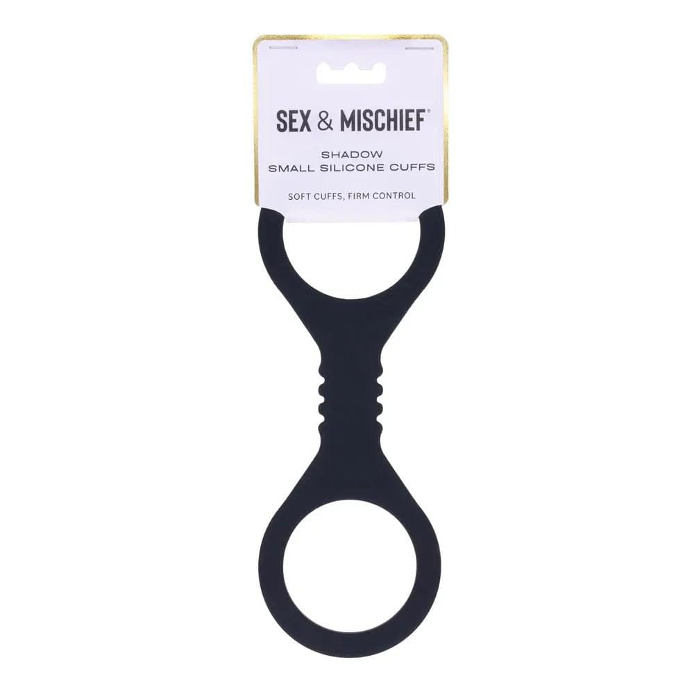 Sex & Mischief Shadow Small Silicone Cuffs -  Small Restraints Sportsheets Discreet Intimate Essentials.
