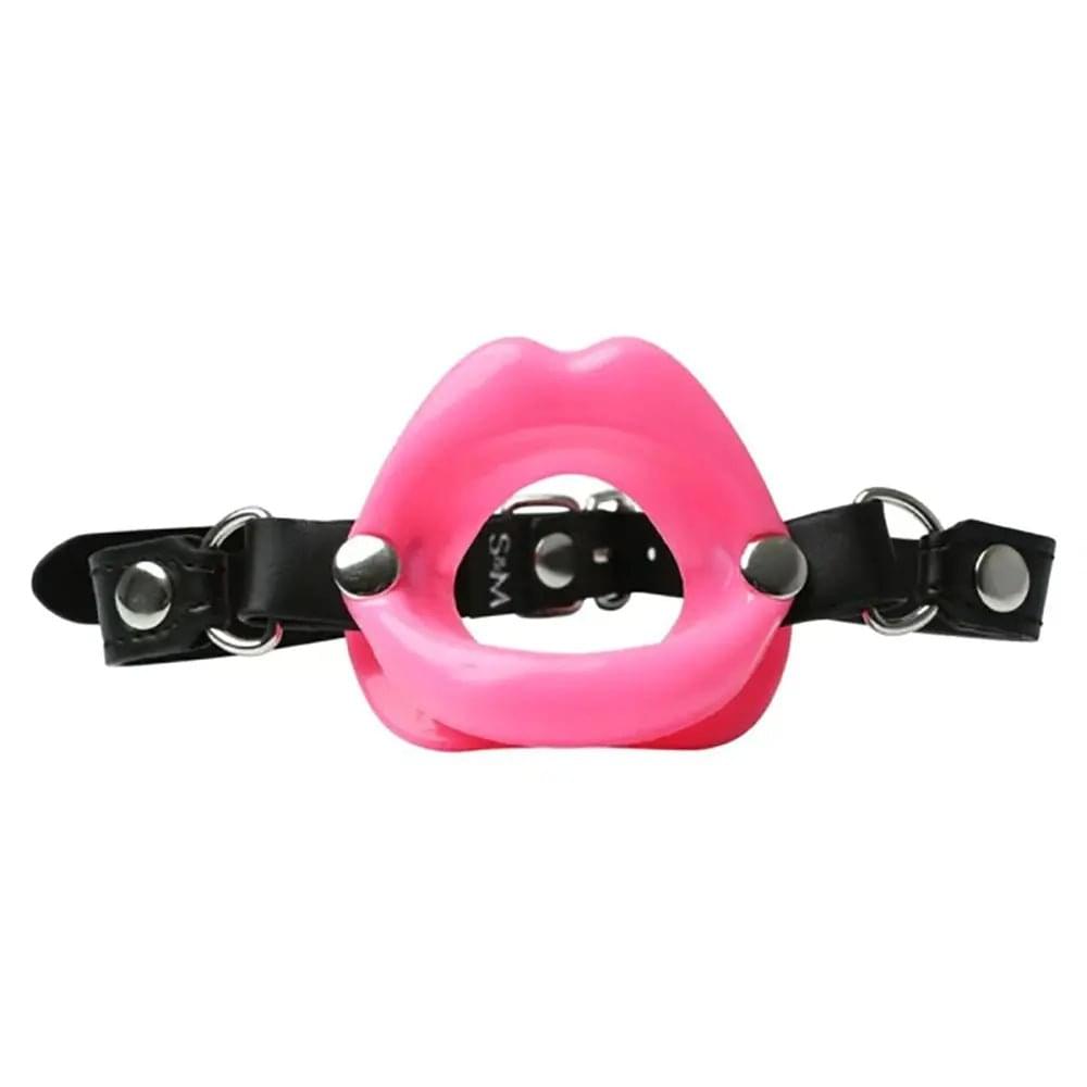 Sex & Mischief Silicone Lips Mouth Gag -  -  Mouth Restraint Sportsheets Discreet Intimate Essentials.