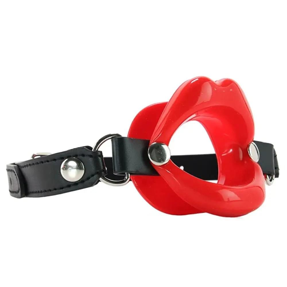 Sex & Mischief Silicone Lips Mouth Gag -  -  Mouth Restraint Sportsheets Discreet Intimate Essentials.
