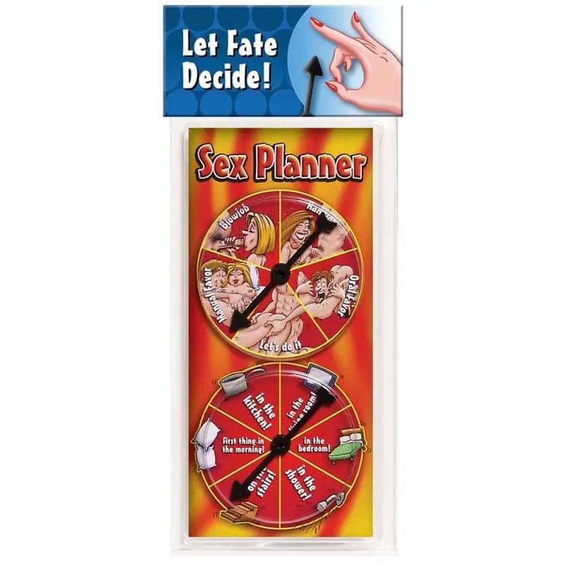 Sex Planner Spinner Game Novelty Discreet Intimate Essentials.