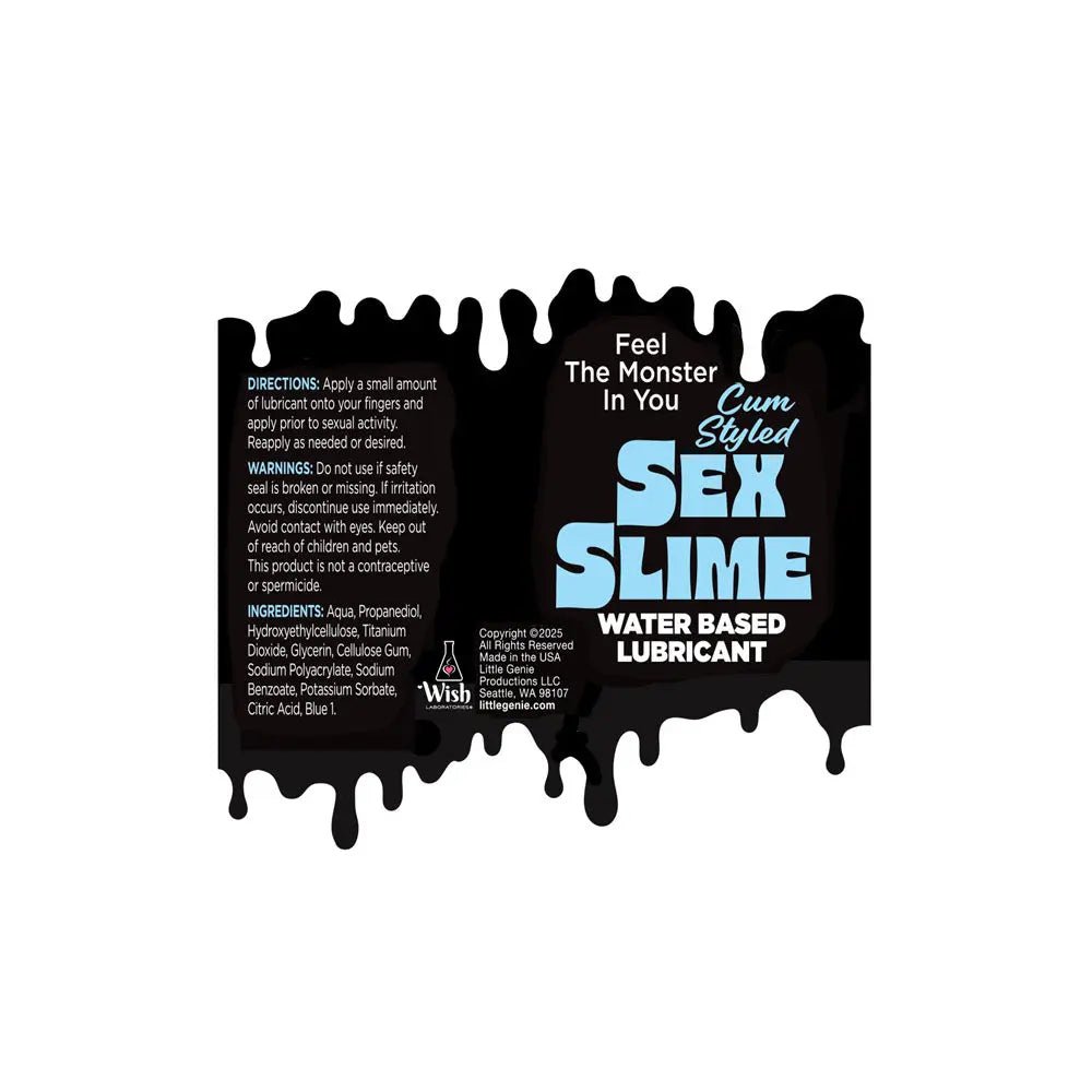 Shop affordable quality Sex Slime Cum Style Creature Lube - 120 ml - Cum Style Water Based Lubricant - 120 ml Bottle - Discreet Intimate Essentials - LOTIONS & LUBES - Little Genie