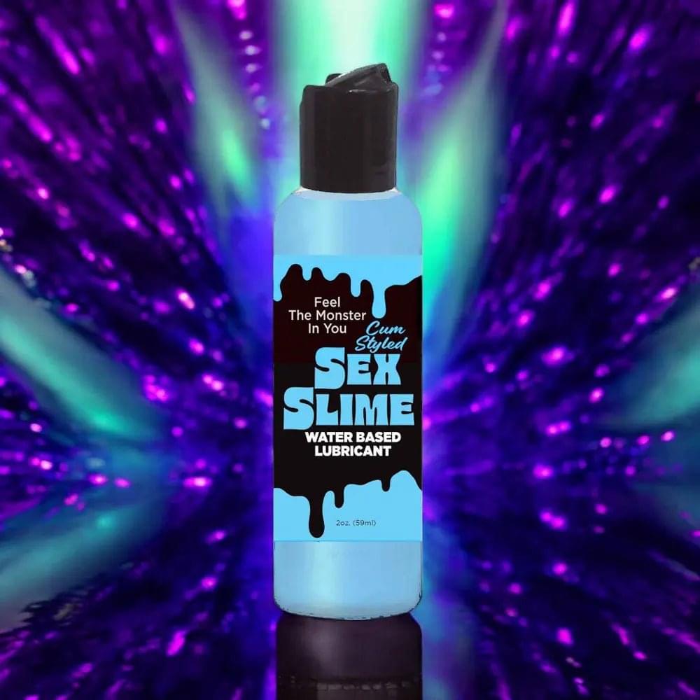 Sex Slime Cum Style Creature Lube -  60 ml -  Cum Style Water Based Lubricant - 60 ml Bottle Little Genie Discreet Intimate Essentials.