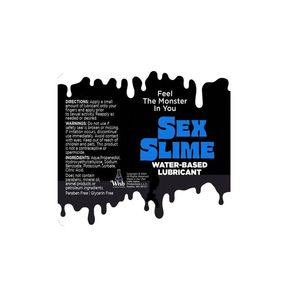 Sex Slime -  -  Water Based Lubricant - 60 ml Bottle Little Genie Discreet Intimate Essentials.