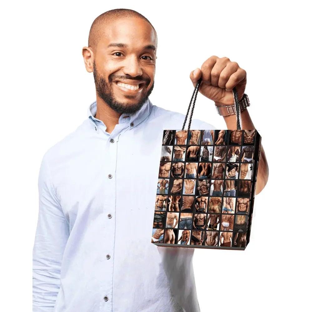 Sexy Guys Gift Bag - Novelty Gift Bag Little Genie Discreet Intimate Essentials.