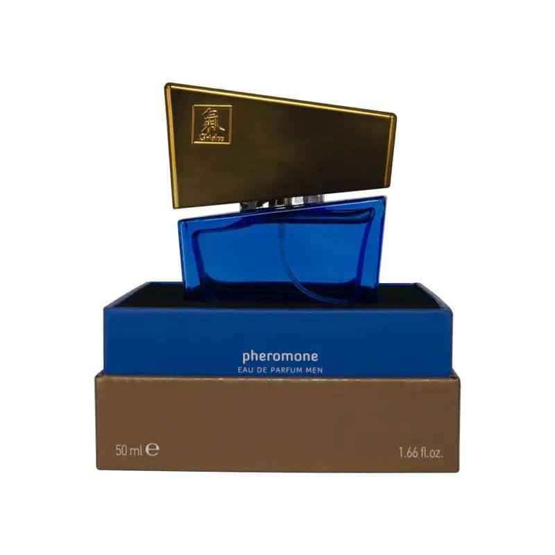 Shiatsu Pheromone Eau De Parfum Men - Dark  - Pheromone Fragrance for Men - 50 ml Hot Production Discreet Intimate Essentials.