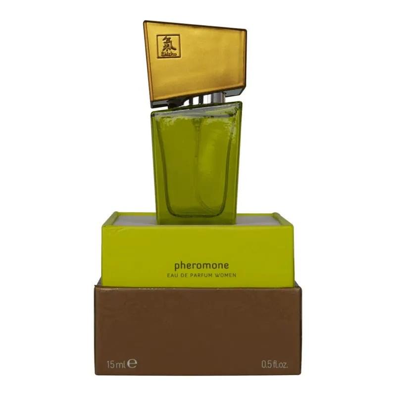 Shiatsu Pheromone Eau De Parfum Women - Lime - Pheromone Fragrance for Women - 15 ml Hot Production Discreet Intimate Essentials.