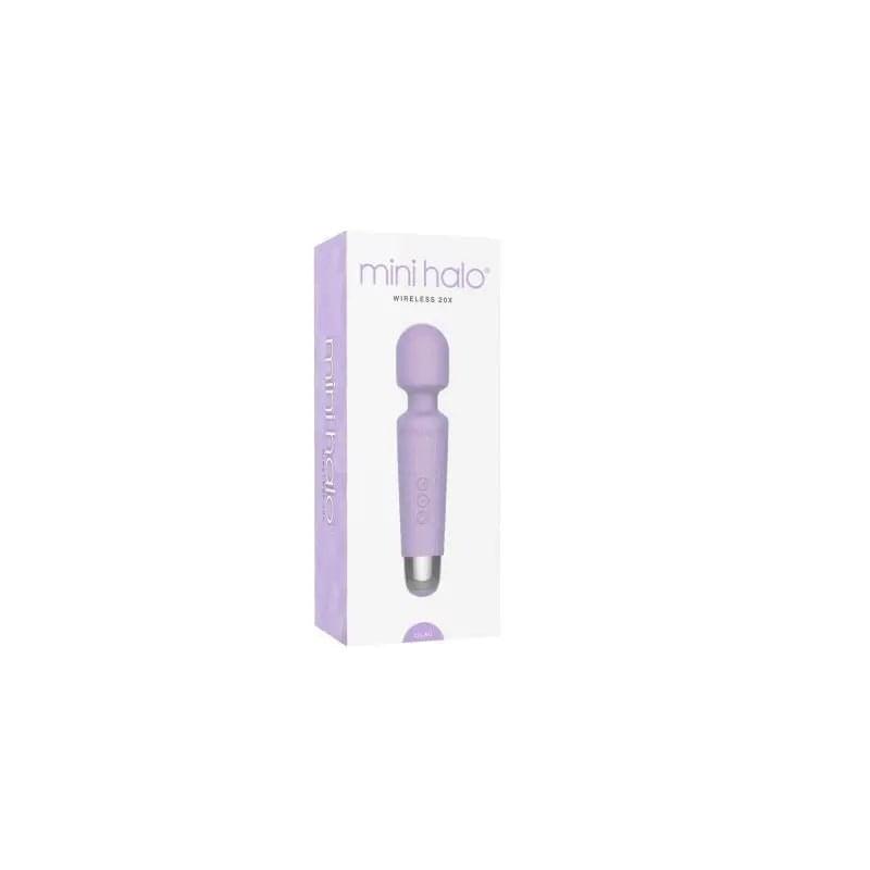 Shibari Mini Wand Halo 20X Lilac Shibari Discreet Intimate Essentials.