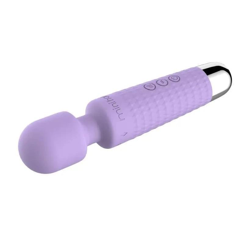 Shibari Mini Wand Halo 20X Lilac Shibari Discreet Intimate Essentials.
