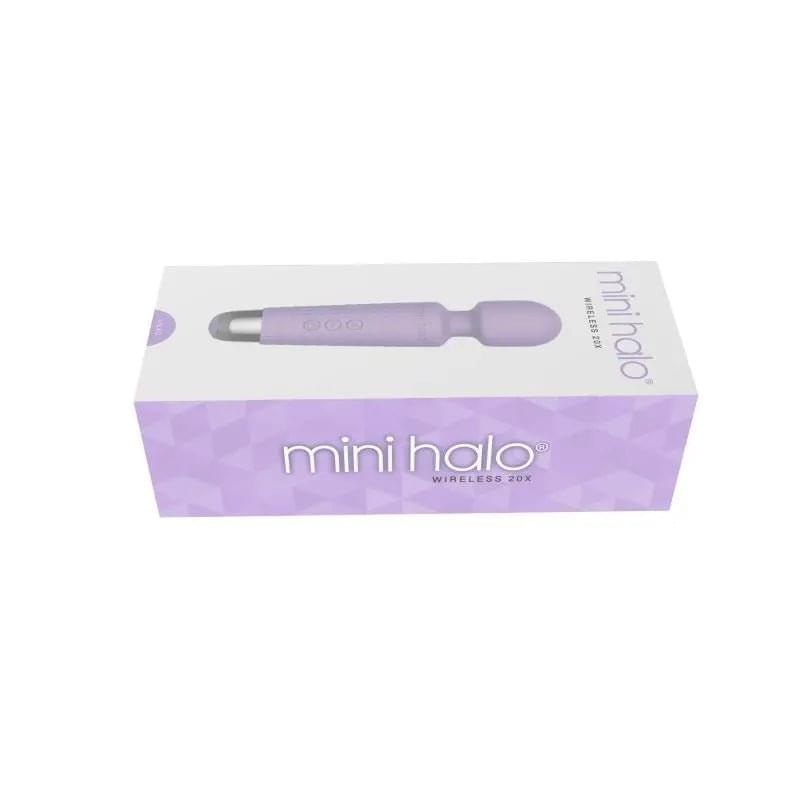Shibari Mini Wand Halo 20X Lilac Shibari Discreet Intimate Essentials.