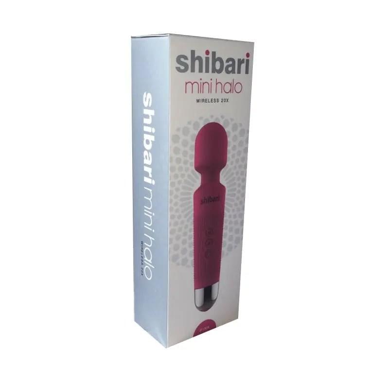 Shibari Mini Wand Halo 20X Pink Shibari Discreet Intimate Essentials.