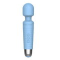 Shibari Mini Wand Halo 20X Powder Blue Shibari Discreet Intimate Essentials.
