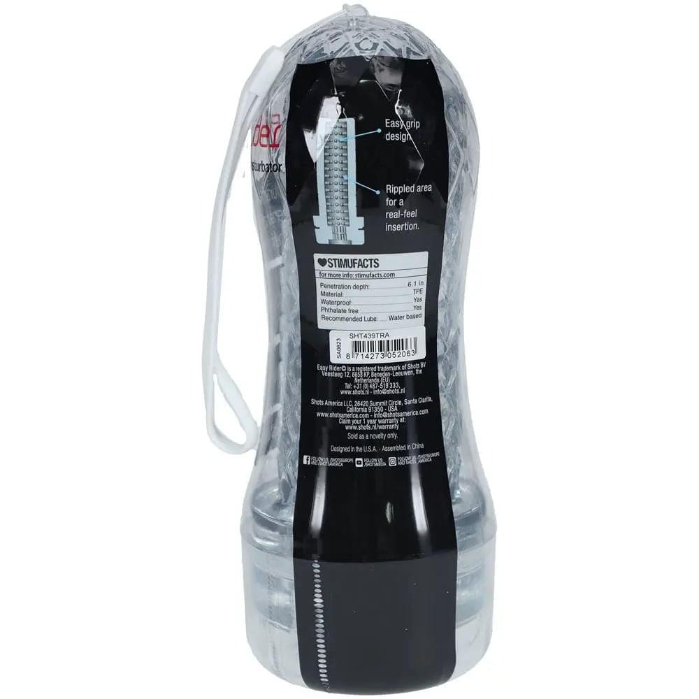 SHOTS Easy Rider -  -  Vagina Stroker Shots Toys Discreet Intimate Essentials.