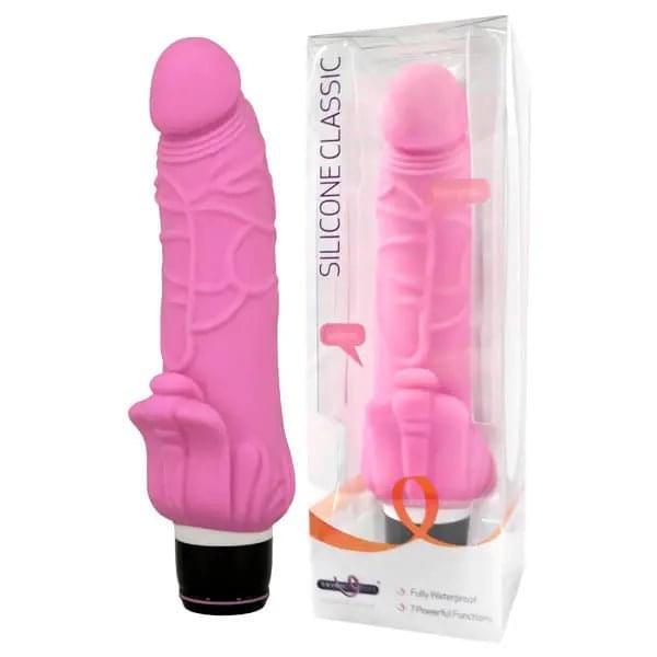Silicone Classic -  19 cm (7.5'') Vibrator Seven Creations Discreet Intimate Essentials.