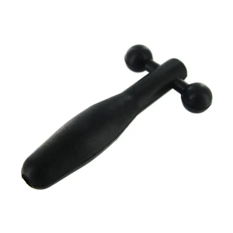 Silicone Cum-Thru Barbell Penis Plug Master Series Discreet Intimate Essentials.