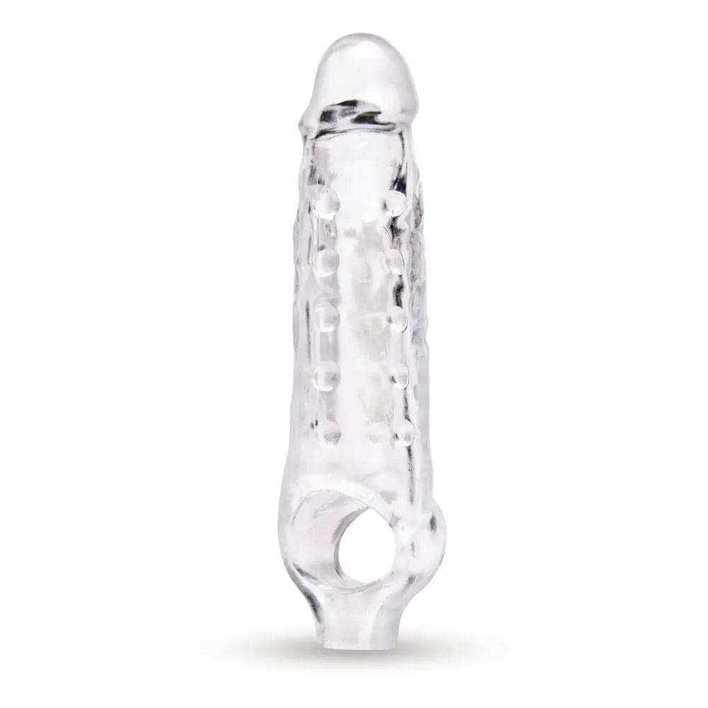 Size Up 1 Inch See-Thru Stretch Penis Extender -  2.5 cm (1'') Penis Extension Sleeve Xgen Products Discreet Intimate Essentials.