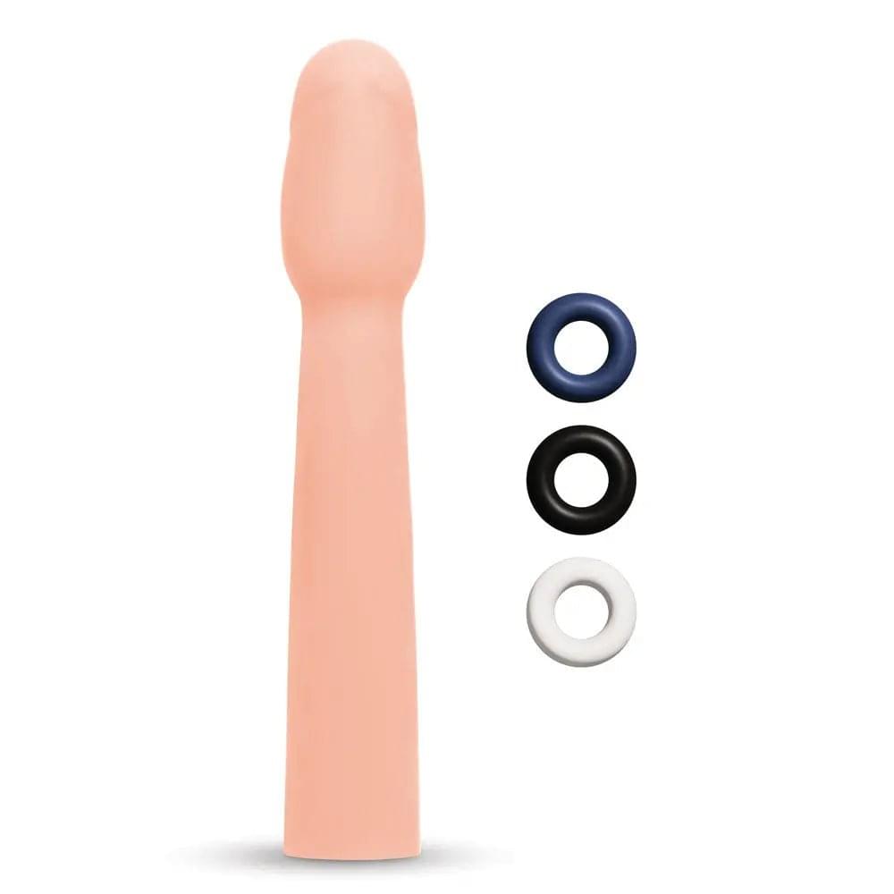 Size Up Realistic 2 Inch Penis Extender -  5 cm (2'') Penis Extension Sleeve Xgen Products Discreet Intimate Essentials.