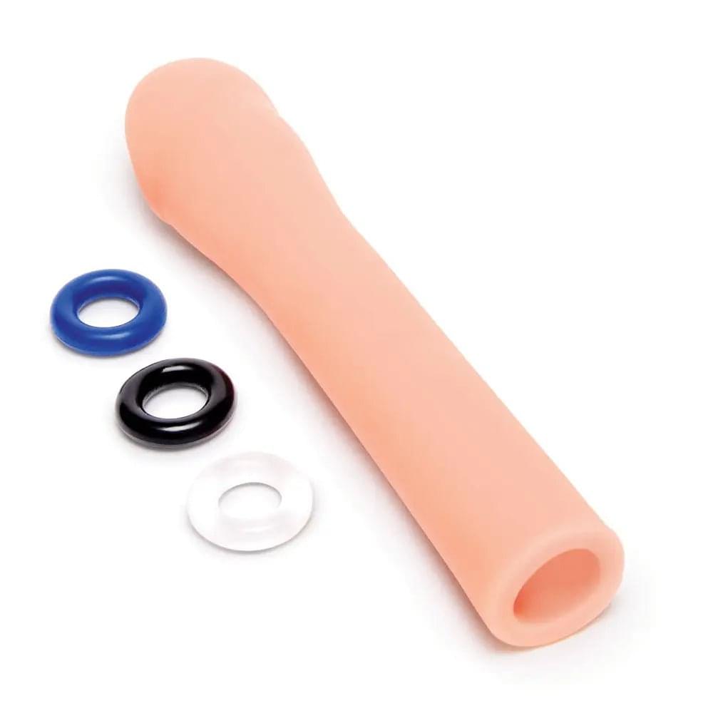 Size Up Realistic 3'' Penis Extender -  7.6 cm (3'') Penis Extension Sleeve Xgen Products Discreet Intimate Essentials.